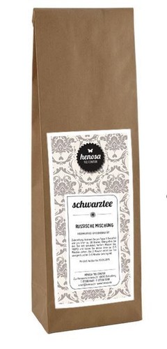 Schwarztee russischer mischung - schwarztee,