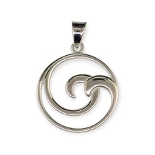 Maritimer Anhänger Welle