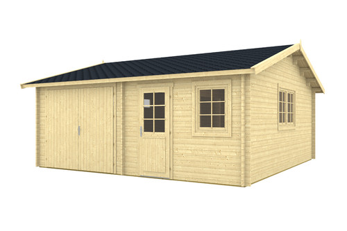 Holzgarage gartenhaus - holzgarage,
