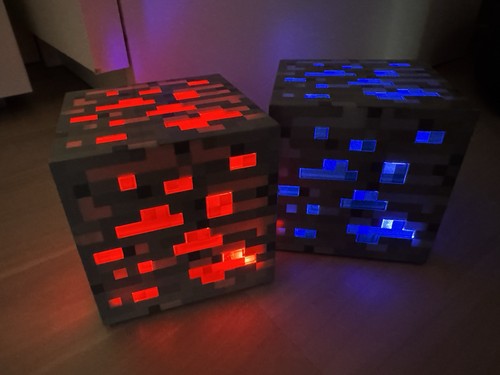 Minecraft led diamantblock - led, &
