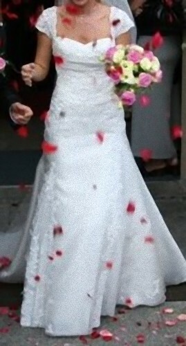 Brautkleid 38 ivory - brautkleid, gr.