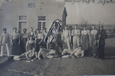 f#645 Foto-AK: Soldaten Atelier Leisning Sachsen n. Loschwitz Dresden