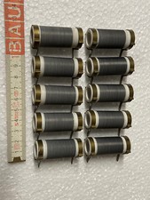 10x Vintage Draht-Widerstand, 1000 Ohm, 10 W, NOS, 1 kOhm