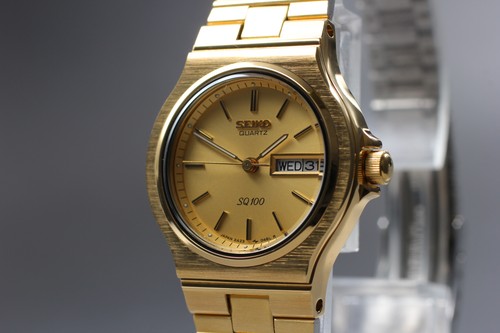 Neuwertig seiko sq100 - seiko,