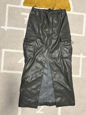 Damen Rock S Lang Khaki Zara