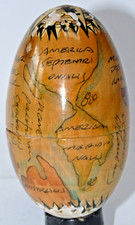 Altes Osterei Holzei hohl