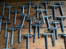 25 Stück Regalträger Wandhalter Regalhalterung 10cm Stahl