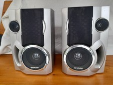 Stereo Lautsprecherboxen SHARP ( 2x50Watt ) (max. 2x100Watt)