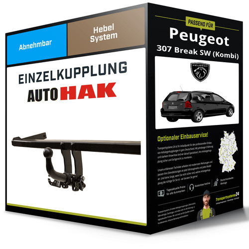 Abnehmbare anhängerkupplung - abnehmbare,