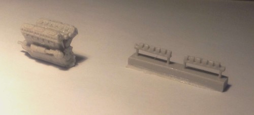 Panzer modell motor - motor, 55