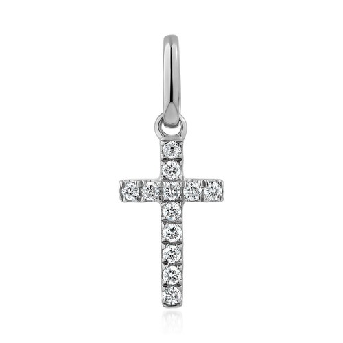 Diamant anhänger kreuz - anhänger,