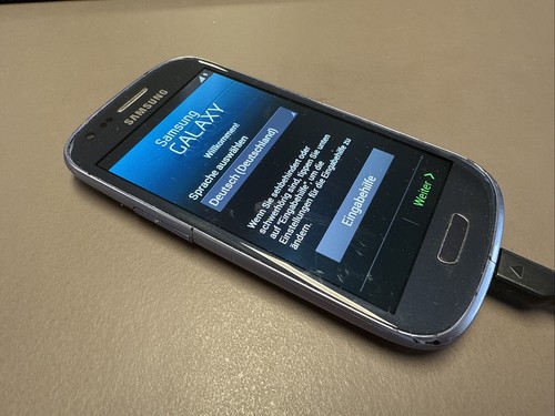 Samsung galaxy mini blau - s3,