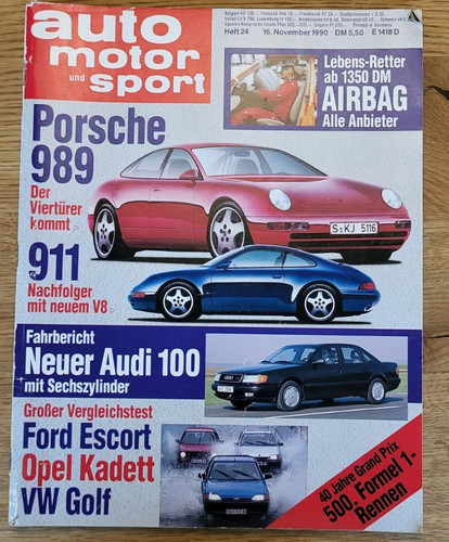 Auto motor sport 1990 - auto,