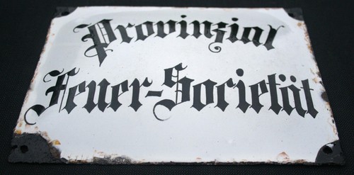 Emailleschild provinzial - emailleschild,