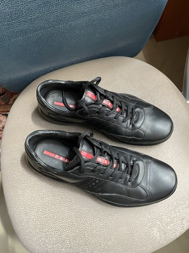 Prada herrenschuhe schwarz - herrenschuhe,