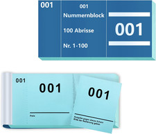 Doppelnummern 1-100Nummern