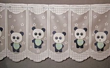 Kindergardine Scheibengardine