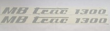 MB-trac 1300 Motorhaubenaufkleber rechts und links