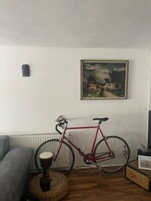 Rennrad aus den 80s, gebraucht, rot