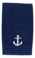 Handtuch maritim mit Anker ca