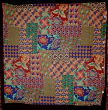 außergewöhnliche "Webschatz"-Biber-Bettwäsche-4tlg.-Baumwolle-OVP-tolles Muster