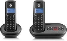 Motorola E212 Schnurlos DUO Telefon mit Anrufbeantworter 2 Mobilteile