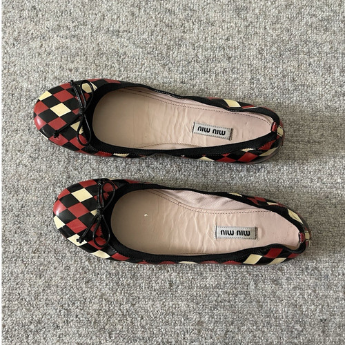 Miu damen ballerinas leder - damen,