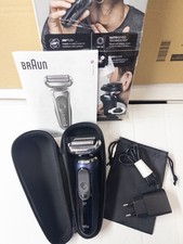 Braun Series 7 71-N7200cc Elektrischer Rasierer mit 360° Flex-Kopf - Schwarz