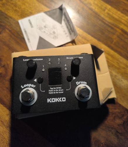 Looper effect pedal - effect, drum