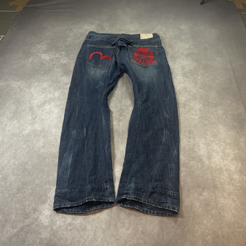 Evisu bootcut jeans - bootcut, w34
