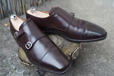 J.FITZPATRICK Double Monkstrap brown UK8 cap toe Goodyear Welted/Rahmengenäht 