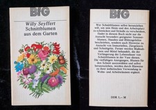 BFG Schnittblumen aus dem Garten | DDR | sehr gut | inkl. versicherter Versand