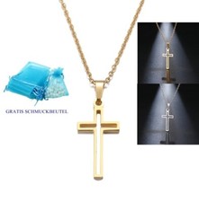 Kreuz Anhänger CUT OUT Massiv