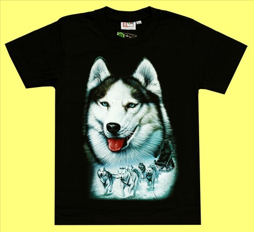 Shirt husky gr - t-shirt,