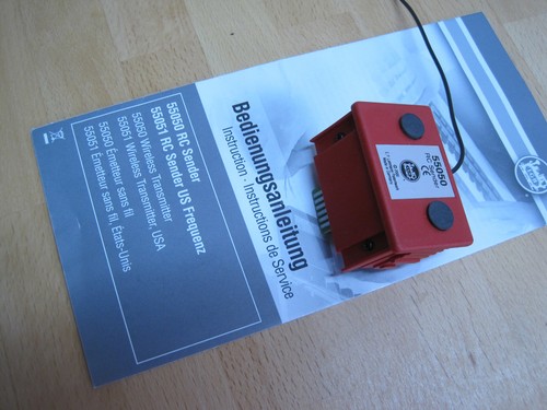 Lgb 55050 sender - 55050, rc
