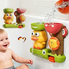 Badewannenspielzeug Badespielzeug ab 1-3 Jahr Wasserspielzeug Kinder Spielzeug