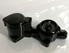 Bakelit Kombi Steckdose doppel Lichtschalter Schuko retro Aufputz Kombination