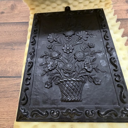 Antike gusseisen wandplatte - gusseisen,