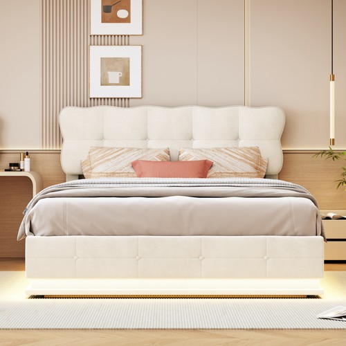 Boxspringbett 140x200cm led - boxspringbett,