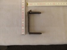 alte antike Schlossfalle für Kastenschloss, originalteil, Handgeschmiedet