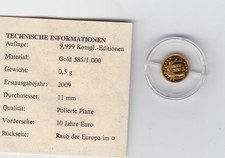 10 Jahre. Euro Ausführung