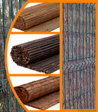 Weidenmatte Bambusmatte Baum Rindenmatte Sichtschutz / Natur pro Kastanie®