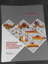 AEDES Mulcher, Maschinen für