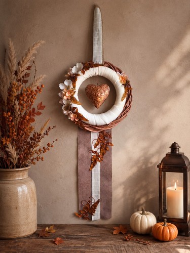 Türkranz herbst hochzeit - türkranz,