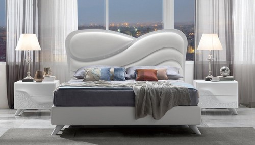 Bett polster design luxus - bett,