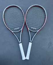 2 x PRINCE O3 Red Speedport, Tennisschläger, besaitet, Griff 3 - TOP !