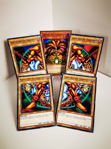 Exodia set komplett - yu-gi-oh!,