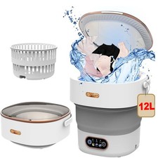 24W Faltbare Mini Waschmaschine Camping Waschmaschine Mobile Waschautomat