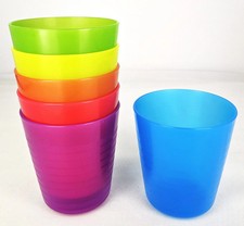 IKEA "KALAS" - Baby - Kindergeschirr - Becher - bunt neon, alte Version