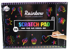 Kratzbuch Magisch Regenbogen